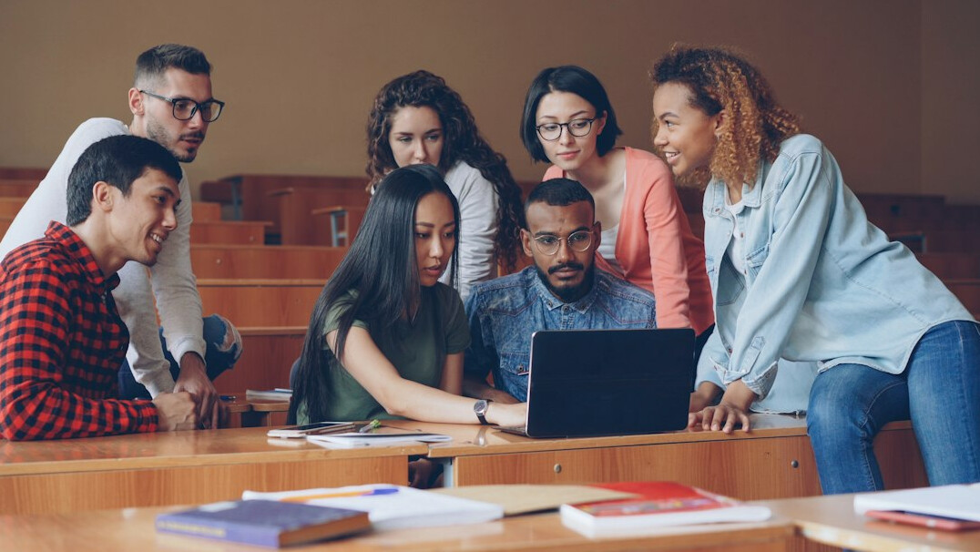 diverse group learning together