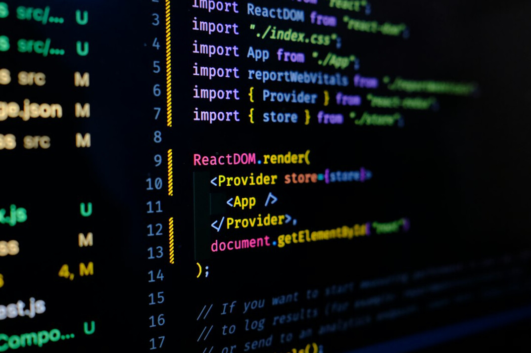 students learning coding in english class